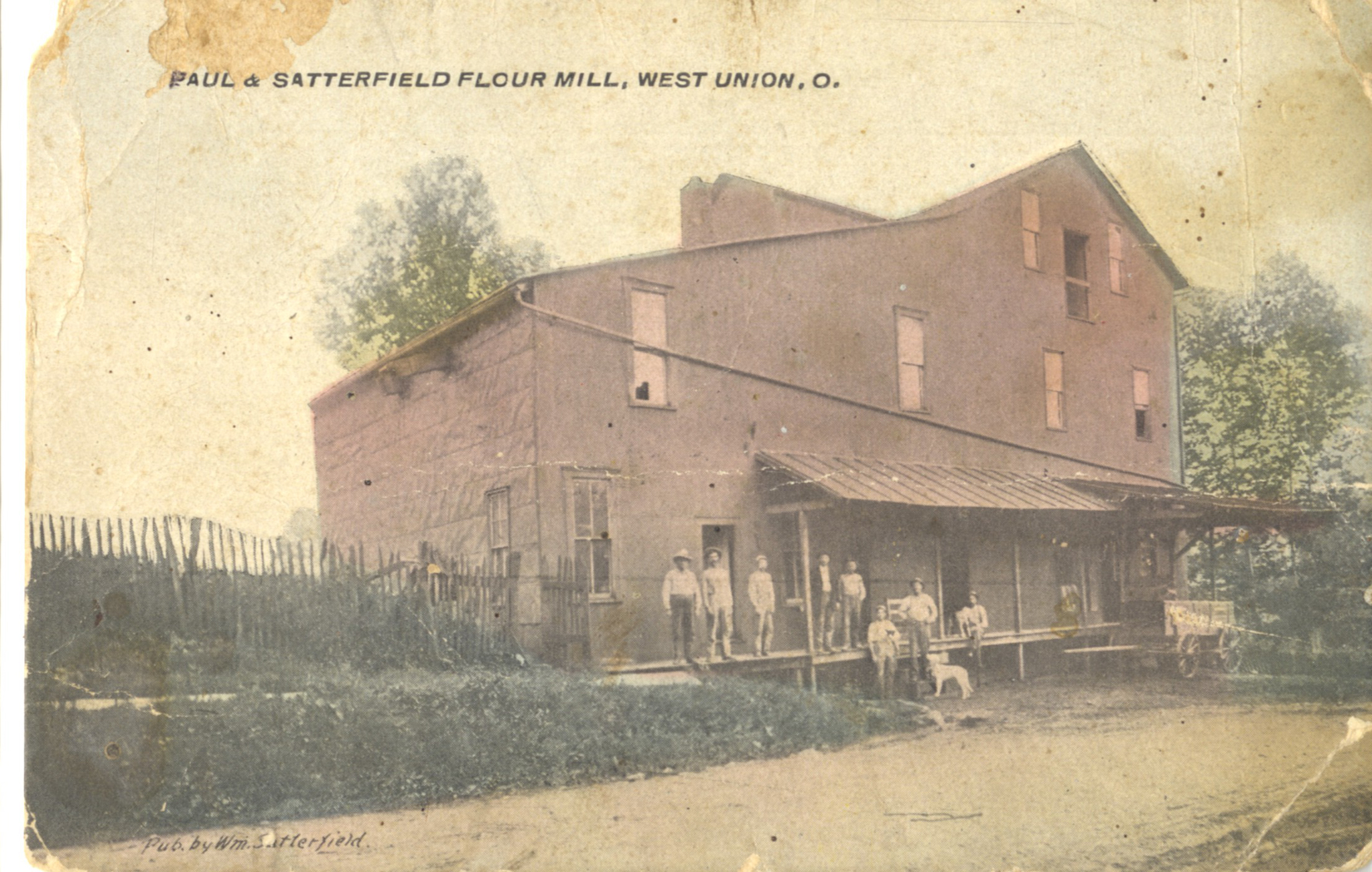 Paul & Satterfield Flour Mill, West Union, O.