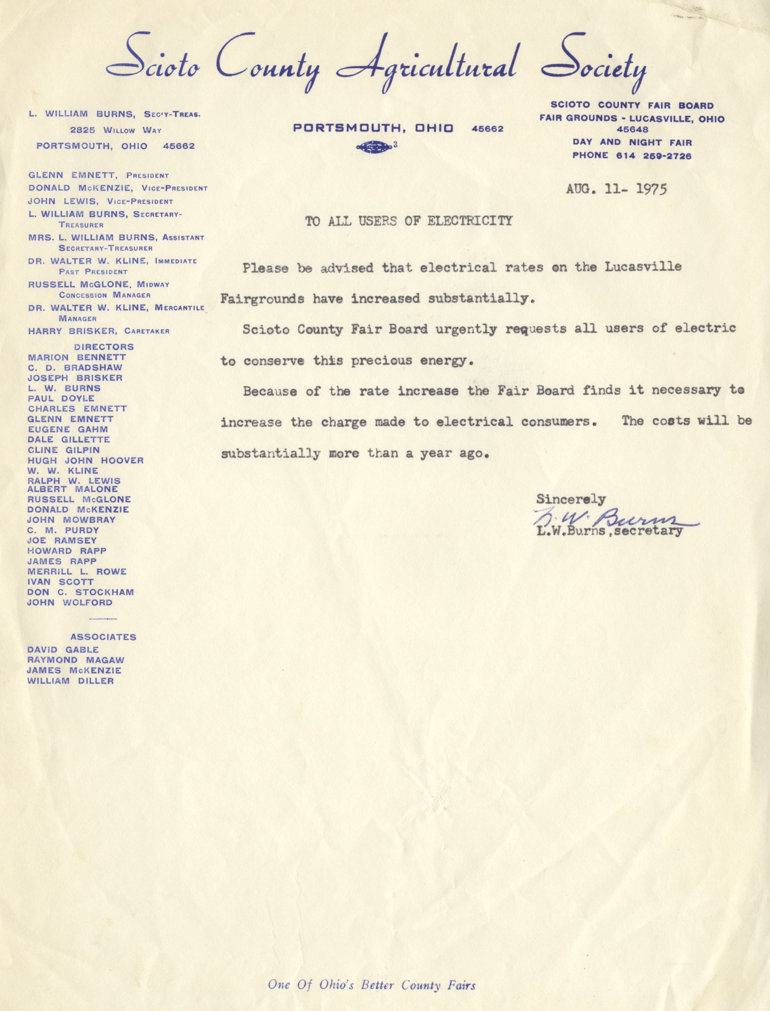 Electricity letter L W Burns Aug 11, 1978.jpg