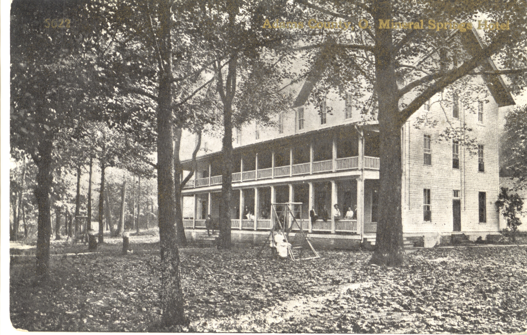 Adams County, O. Mineral Springs Hotel