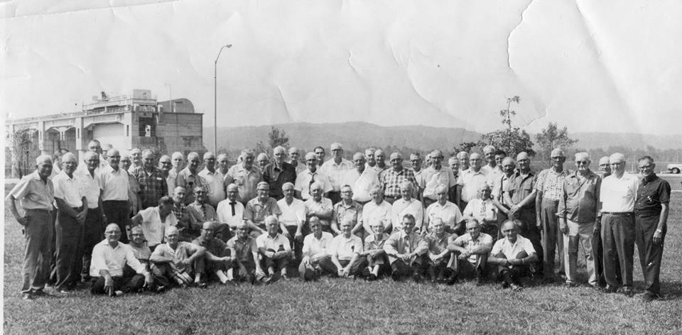 Reunion of Retired Steel Workers Dewey Rose Middle Row 5th from left.jpg