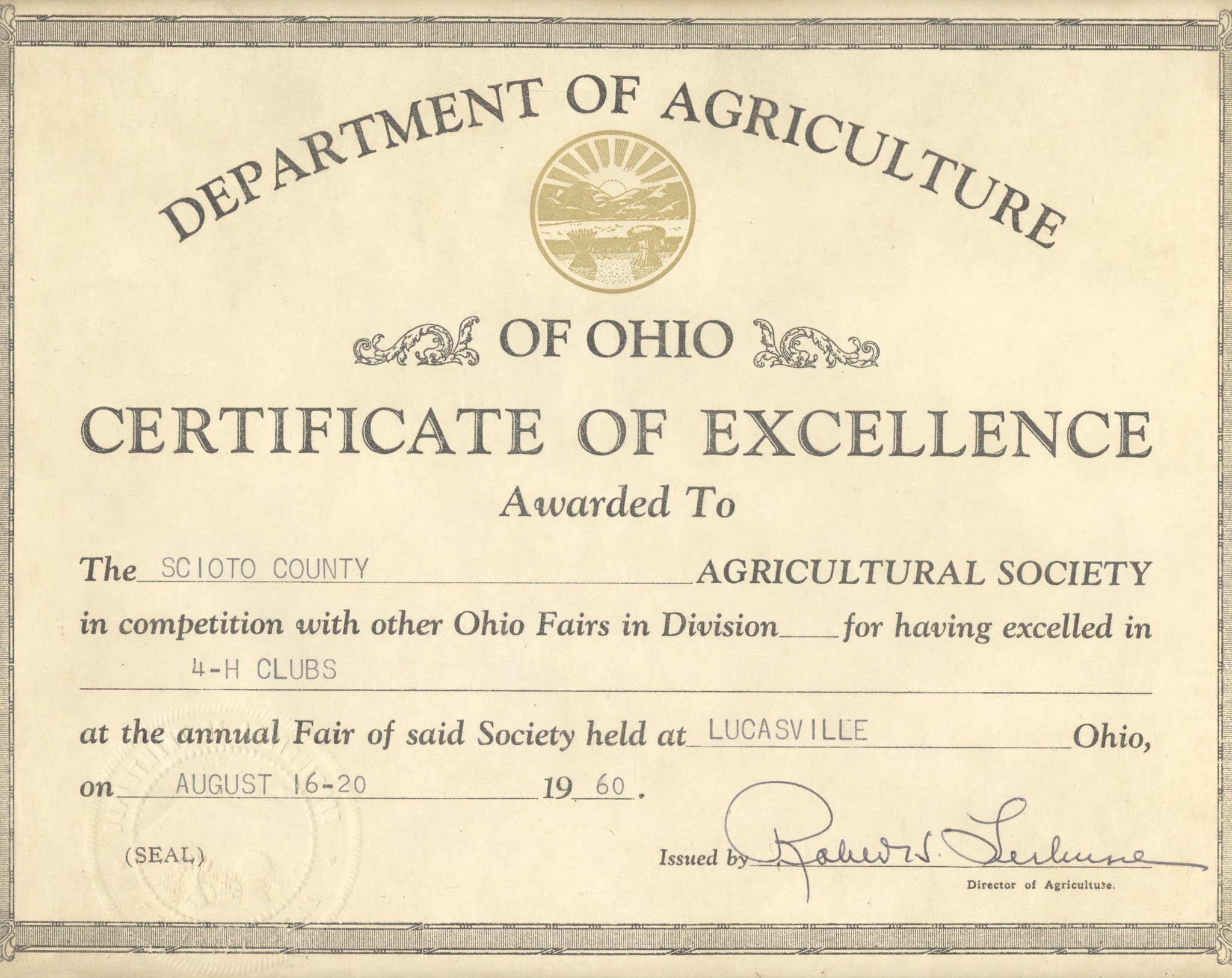 cert of excellence- Fair- 4H Aug 6-20 1960.jpg