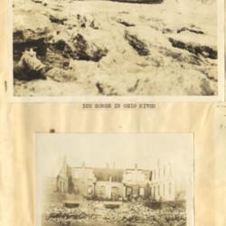 Ice Gorge in the Ohio River, The Wait Factory Fire