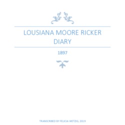 Louisiana Moore Ricker Diaries 1897 FW.pdf